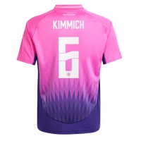 Camiseta Alemania Joshua Kimmich #6 Segunda Equipación Replica Eurocopa 2024 mangas cortas